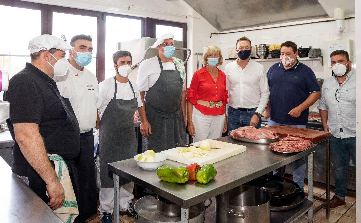 El restaurante Fontibre ofrece desde hoy menú con productos y recetas de Campoo