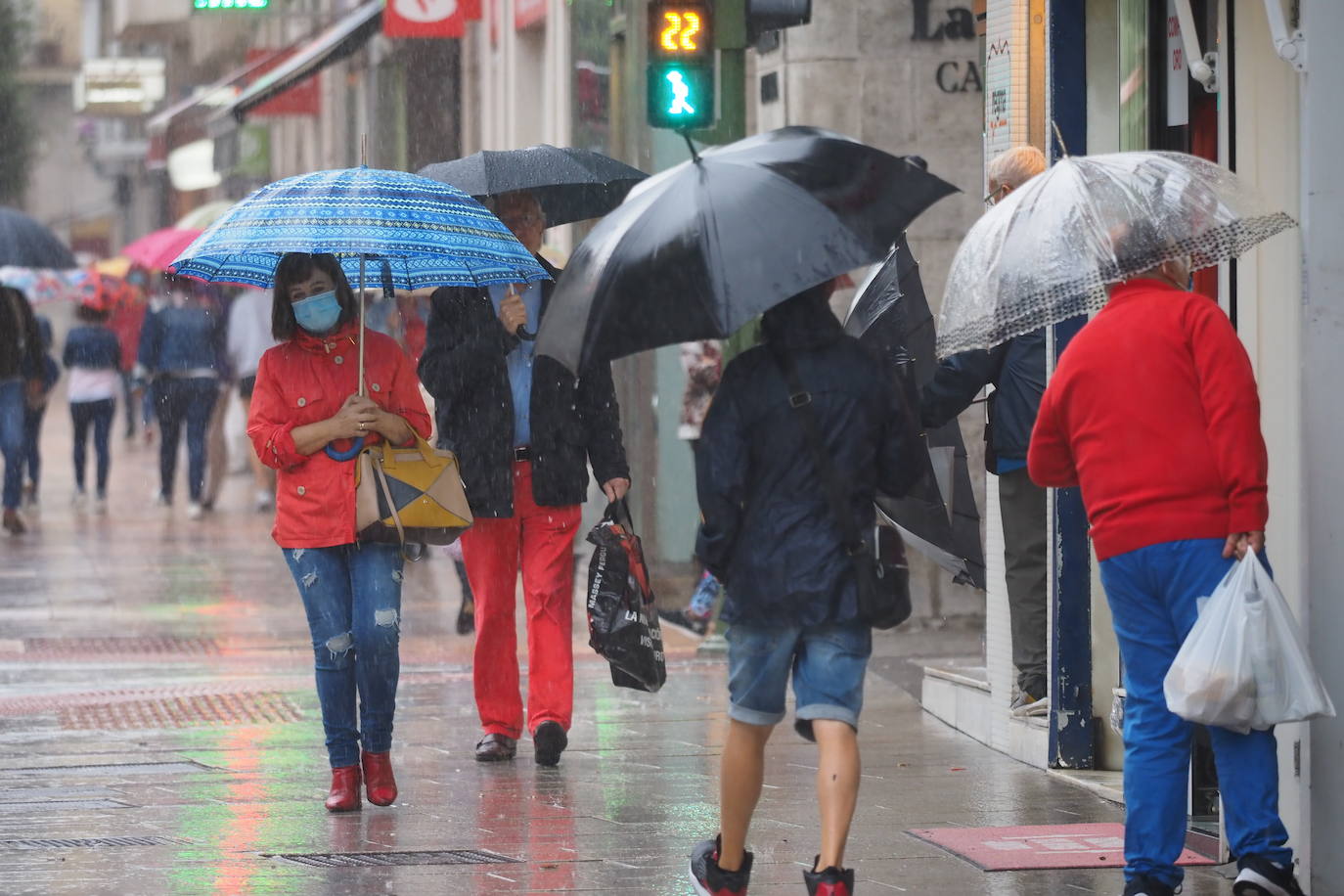 Fotos: Mucha lluvia y bajada de las temperaturas en Cantabria