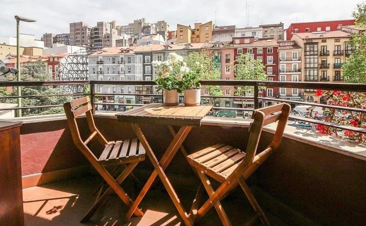 Loft con terraza en el centro de Santander.