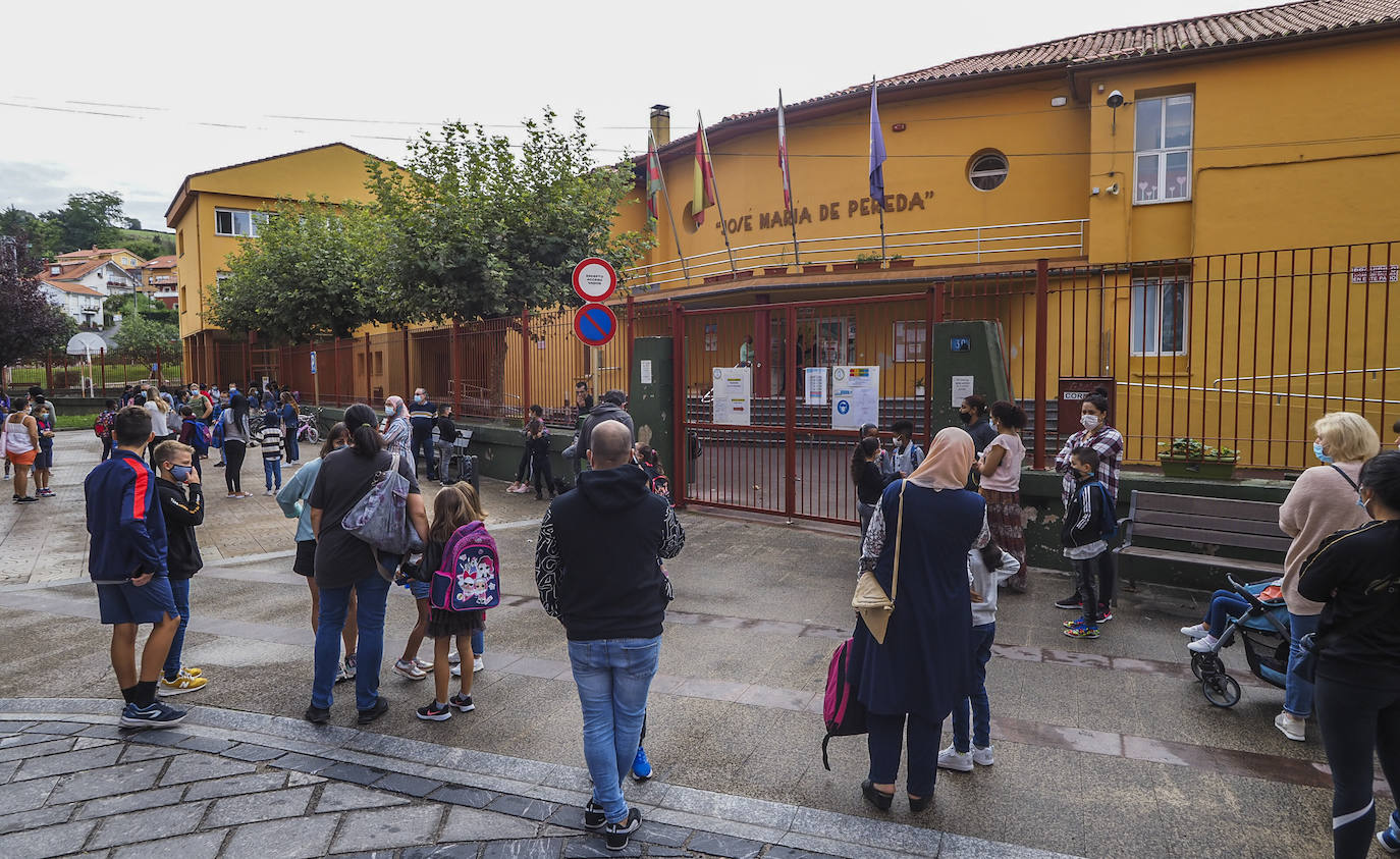 Así ha sido la 'vuelta al cole' en Torrelavega.