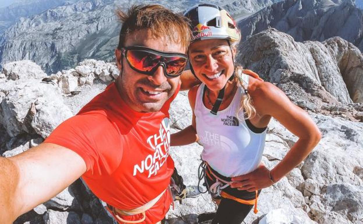 Fernanda Maciel y Eneko Pou unen sus fuerzas en los Picos de Europa