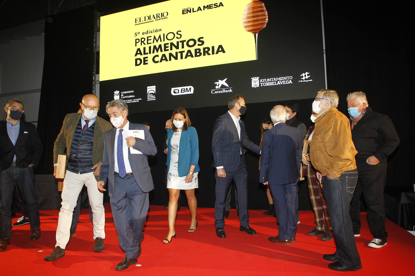 Los Premios Alimentos de Cantabria se entregaron este miércoles en Torrelavega.