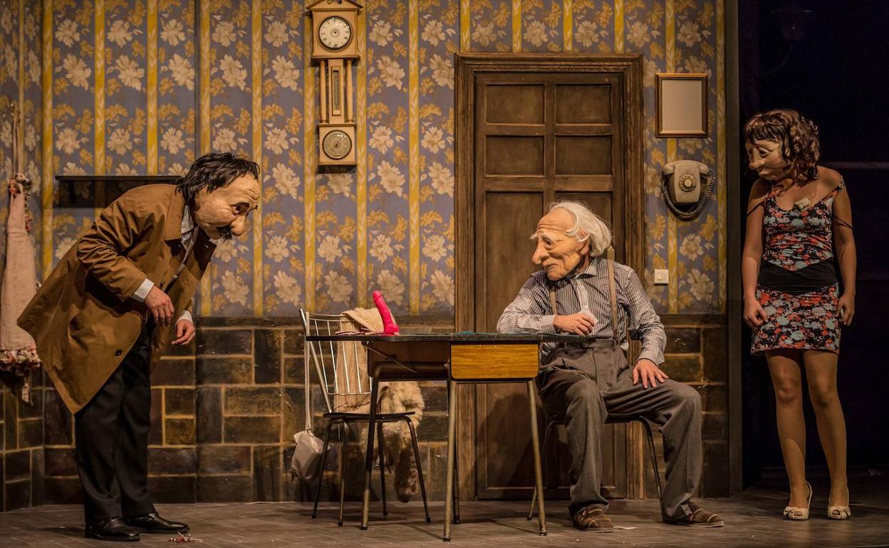 Una de las representaciones de Kulunka Teatro