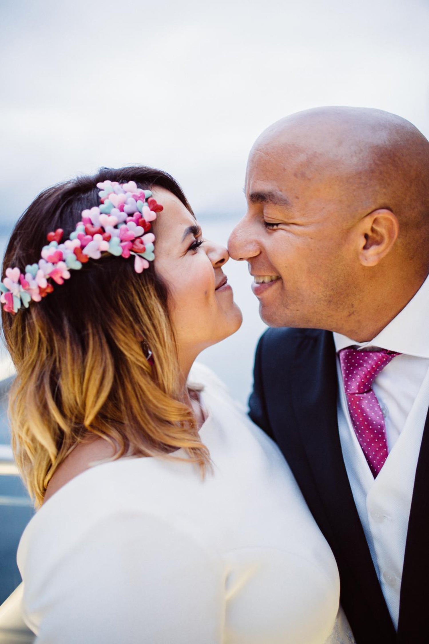 Alexandra Palazuelos y Daniel Ruiz, ya marido y mujer.