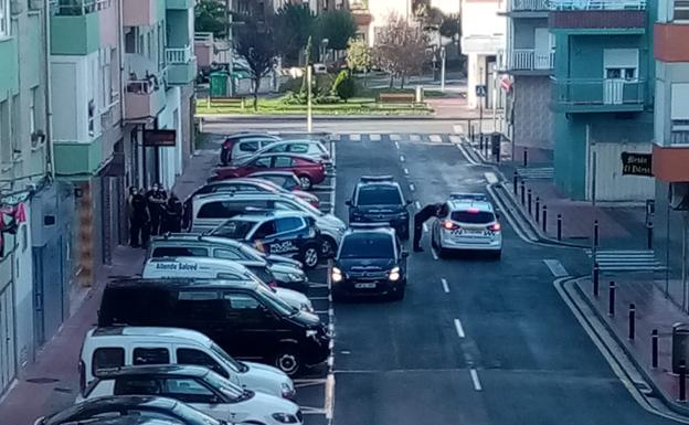 Imágenes de la penúltima detención, el domingo.
