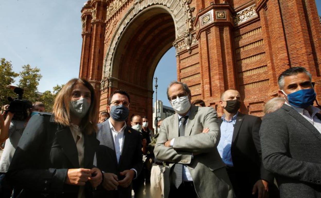 Acto del tercer aniversario del referéndum unilateral del 1-O 