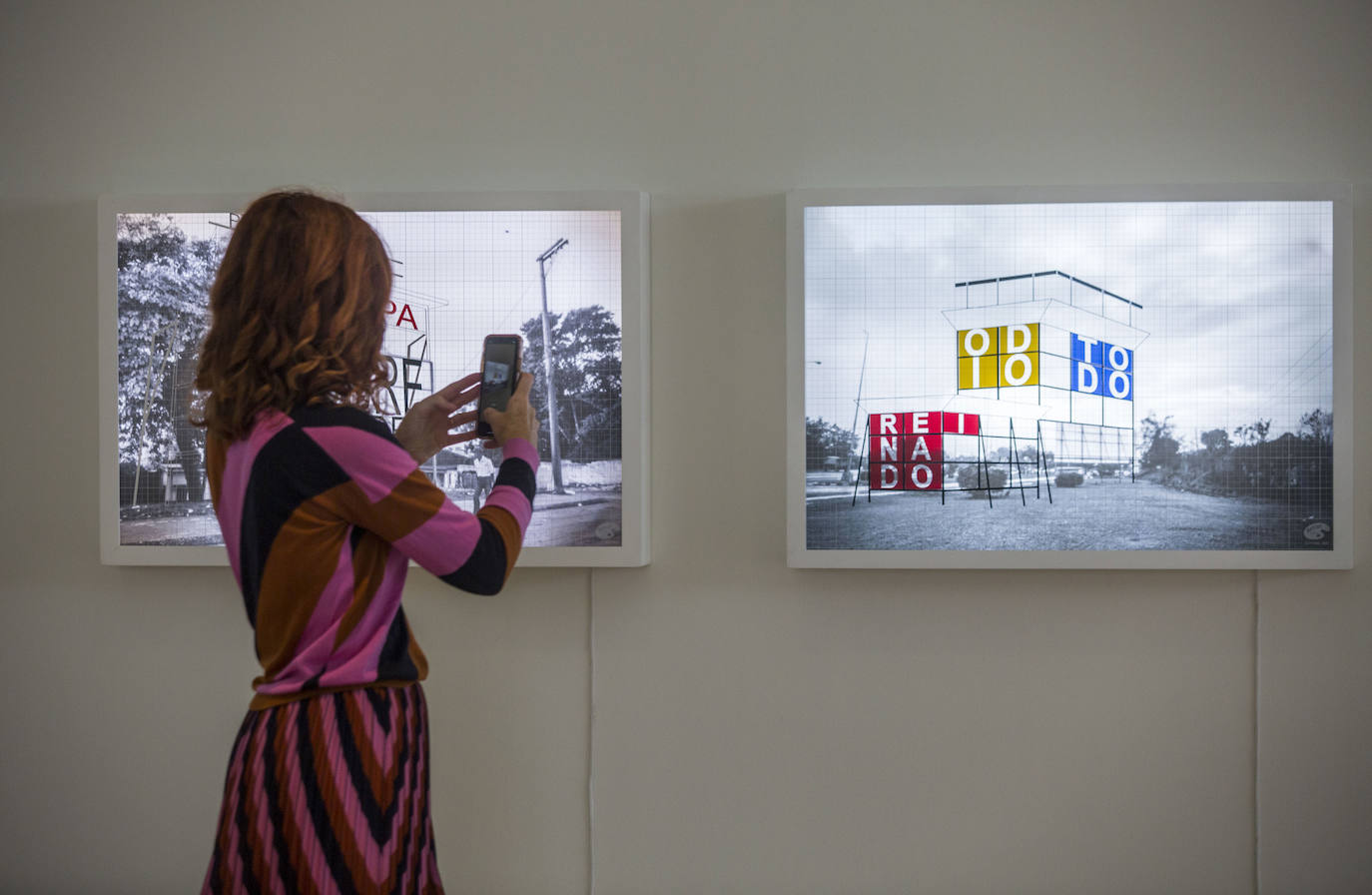 La exposición que lleva el título 'Arte y Arquitectura: un diálogo', inaugurada en el Centro Botín