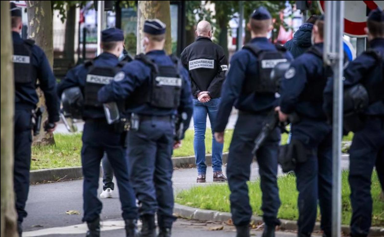 Imagen de archivo de la policía francesa.