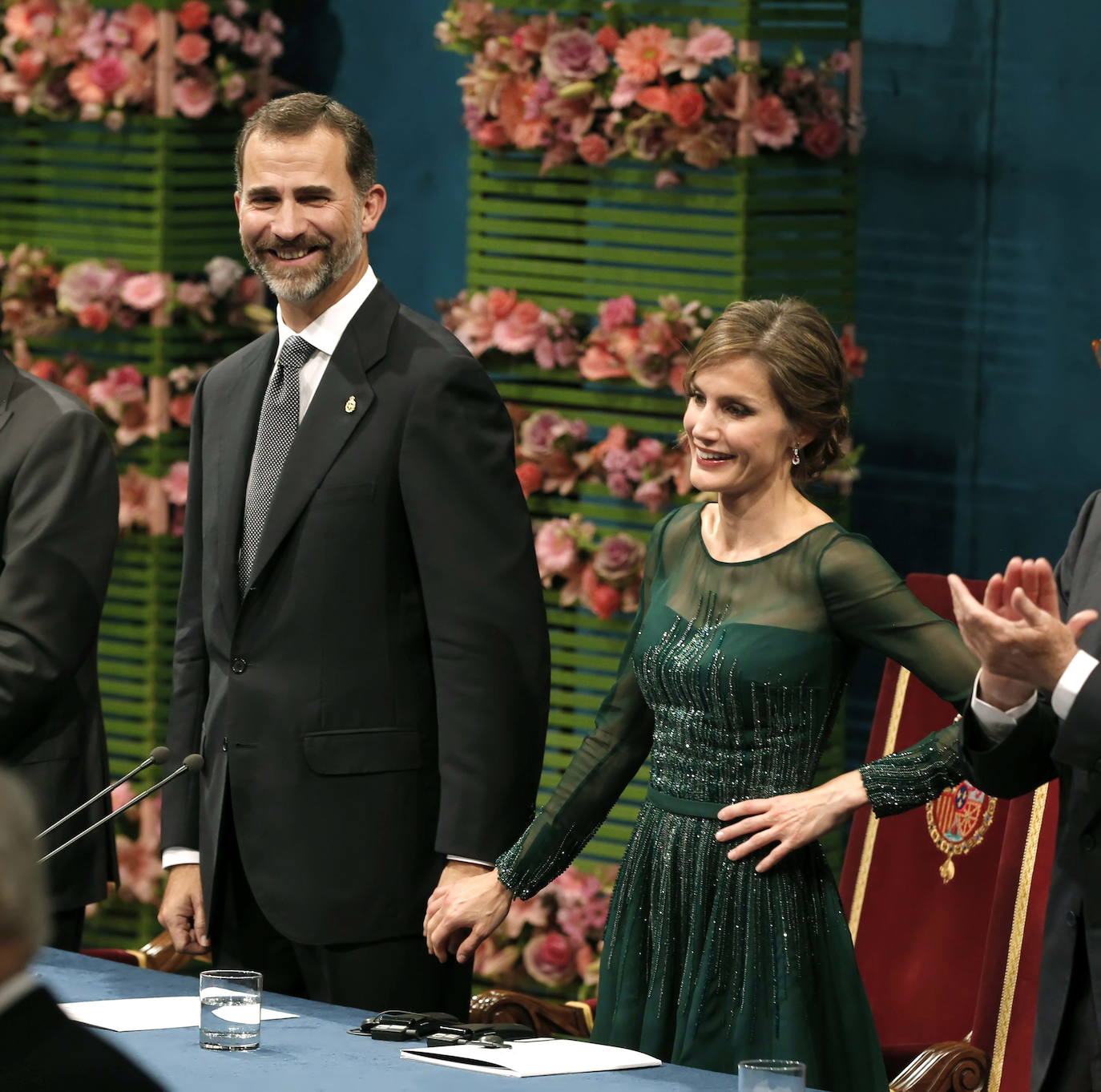 Vestido utilizado por la Reina el año 2013.