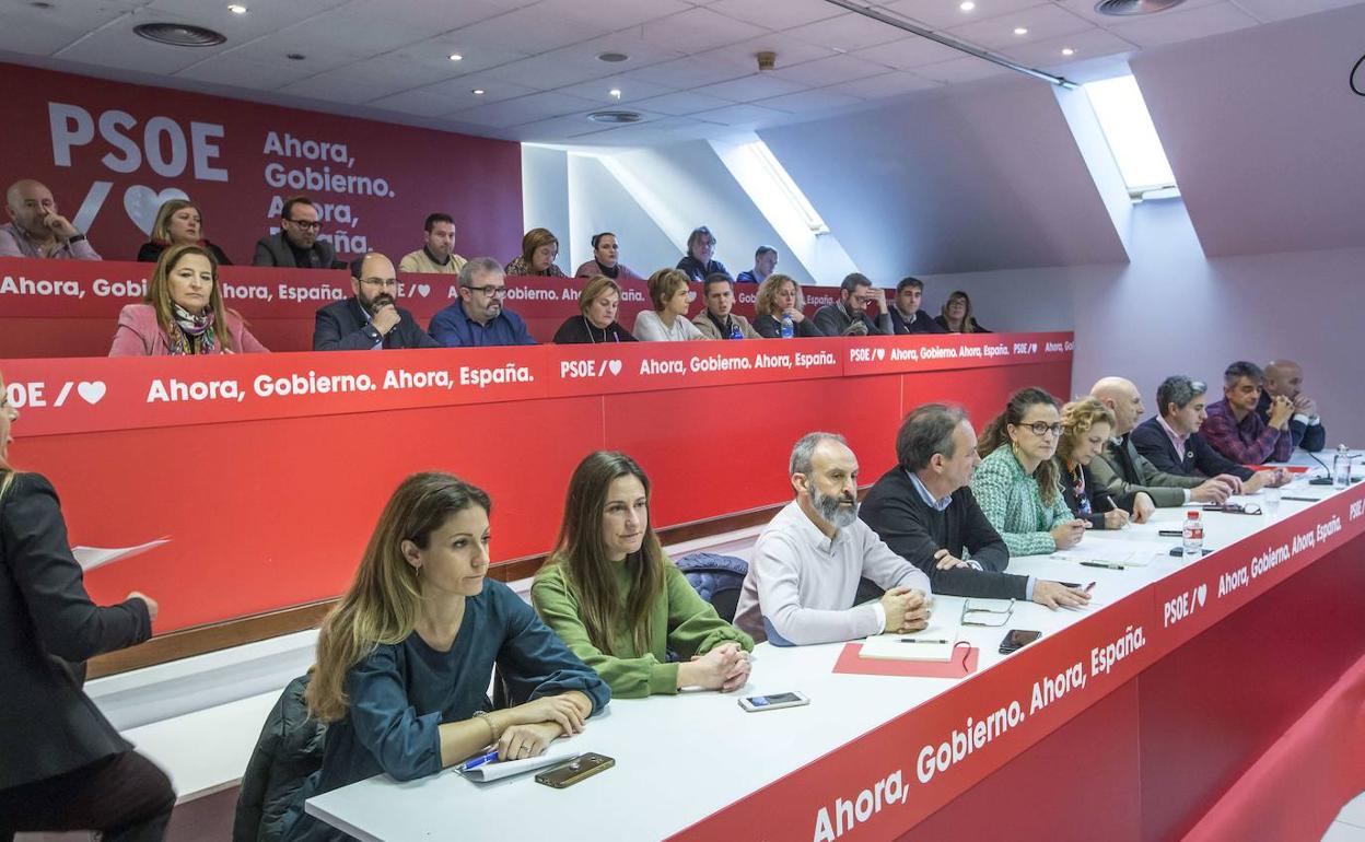 Imagen de archivo de un Comité regional del PSOE.