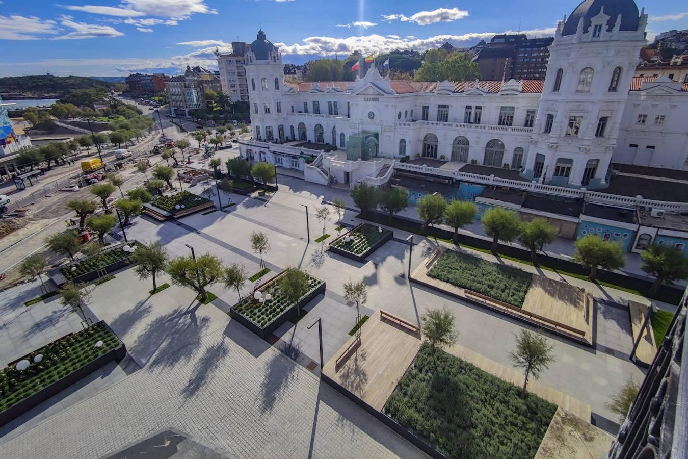 Las obras están a punto de terminar, a falta de actuar en los bajos del Rhin y en el auditorio de los Jardines San Roque.