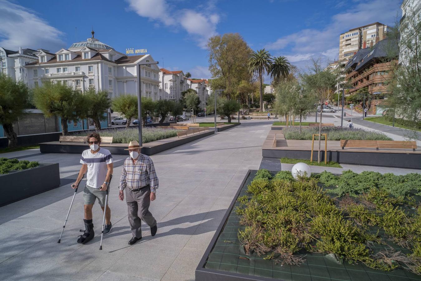 Las obras están a punto de terminar, a falta de actuar en los bajos del Rhin y en el auditorio de los Jardines San Roque.