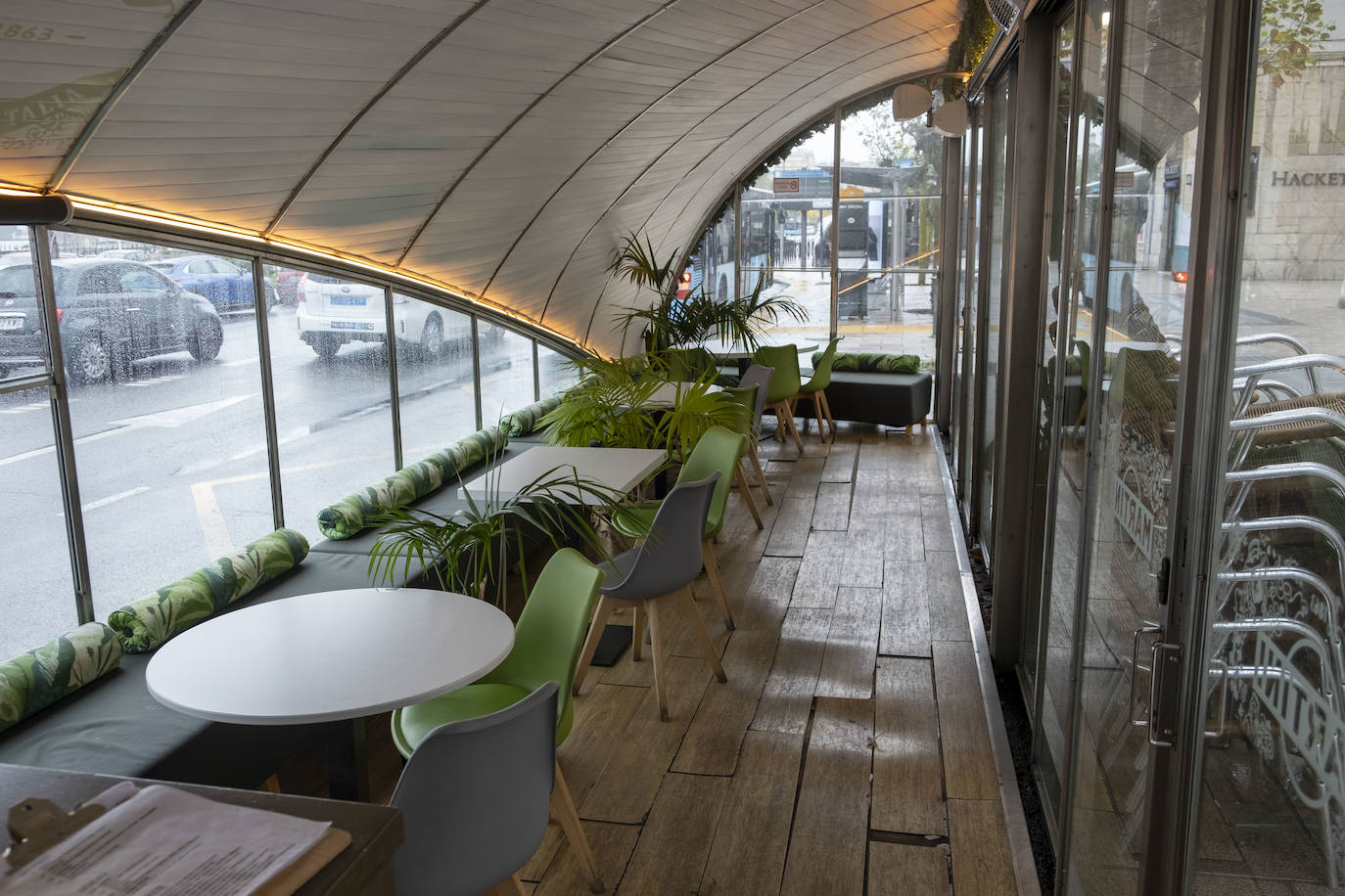 Fotos: Toque de queda