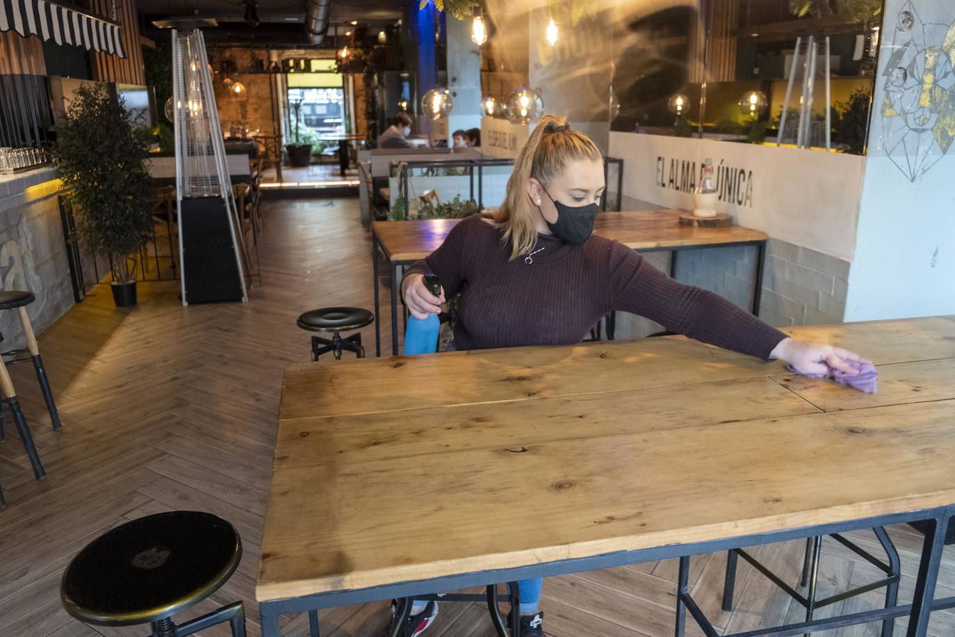 Fotos: Toque de queda