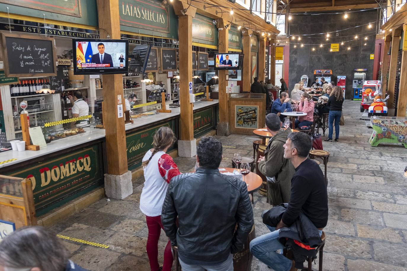 Fotos: Toque de queda