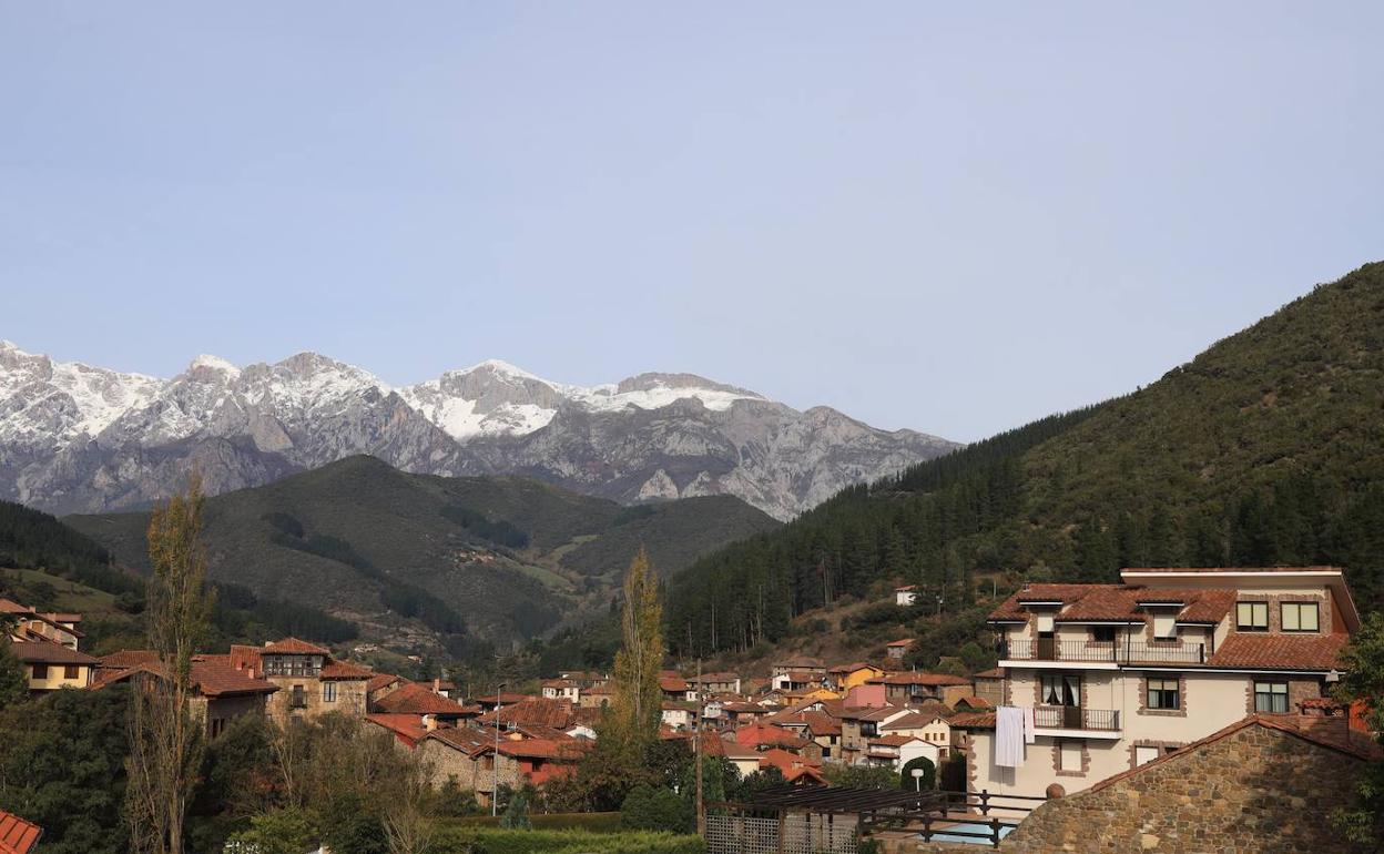 Localidad de Frama en el municipio de Cabezón de Liébana. 