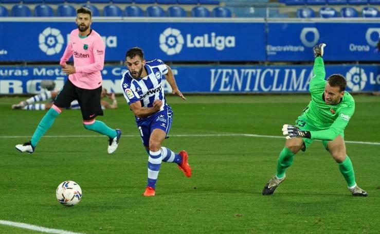 Las mejores imágenes del Alavés-Barcelona