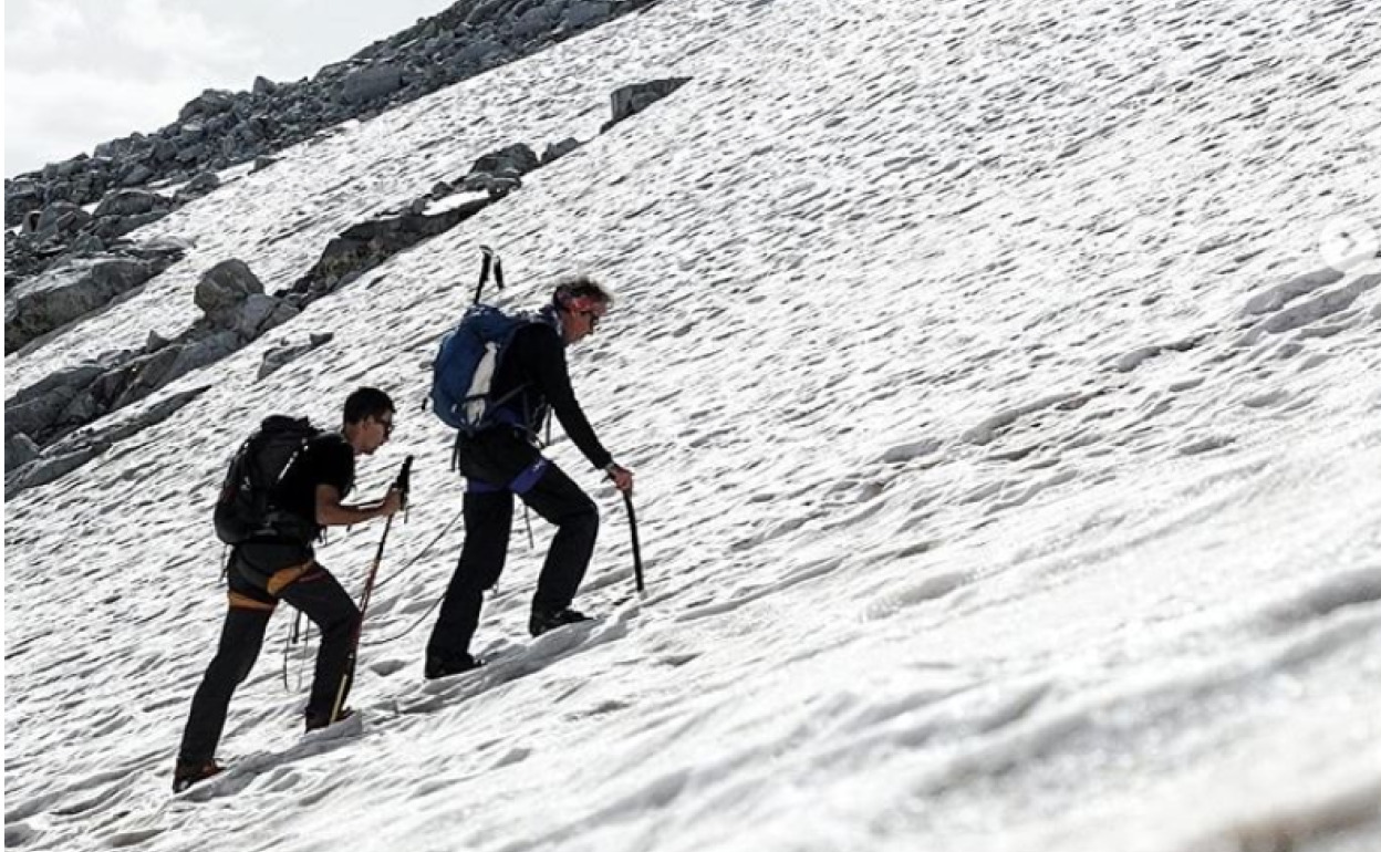 Ascender colosos, la hazaña del atleta ciego Descarrega