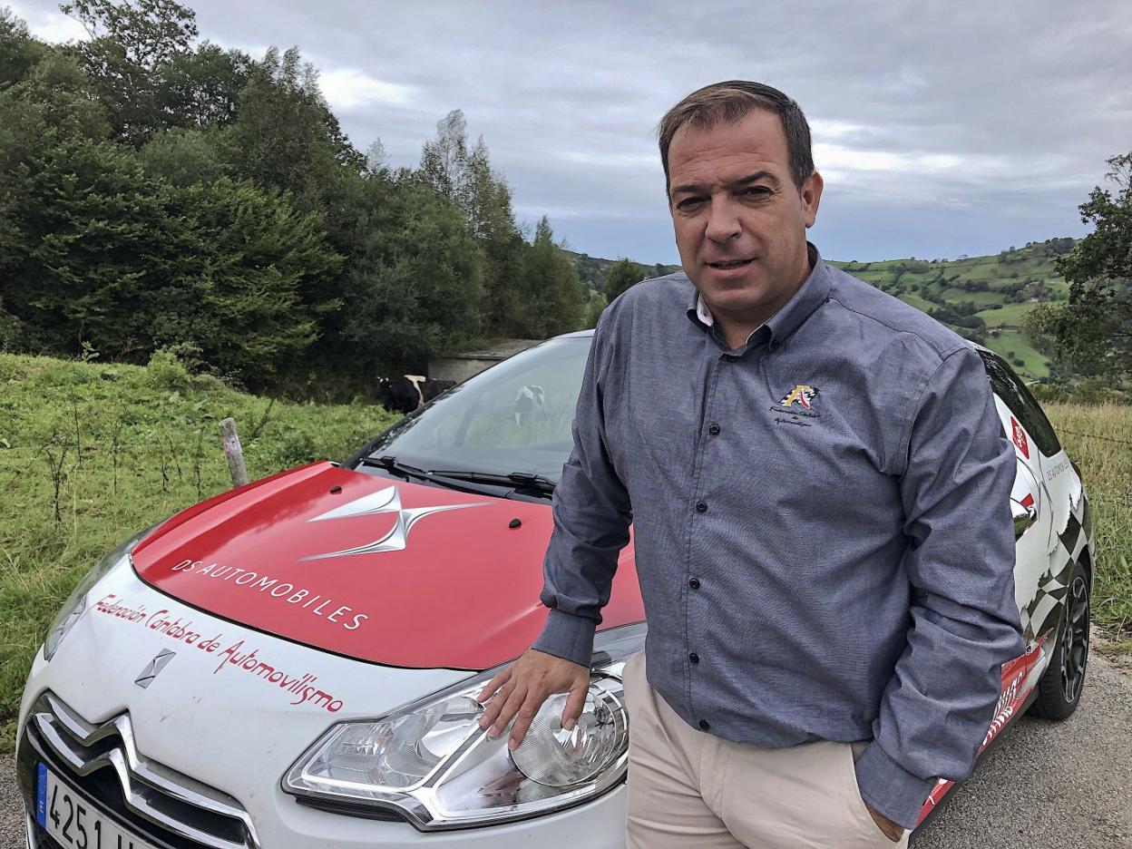 Gonzalo Pérez afronta su segundo mandato al frente de la Cántabra de Automovilismo. f. ortiz