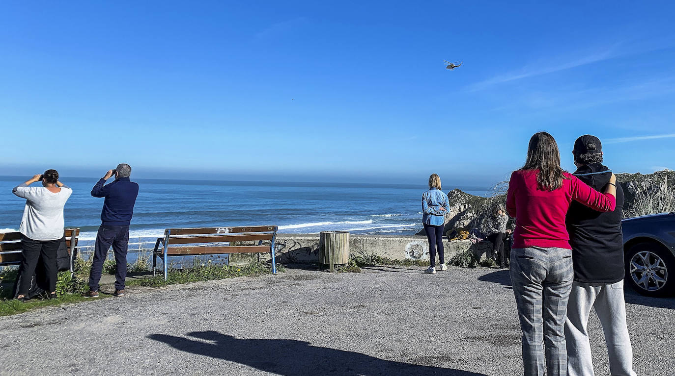 Fotos: Búsqueda en la costa