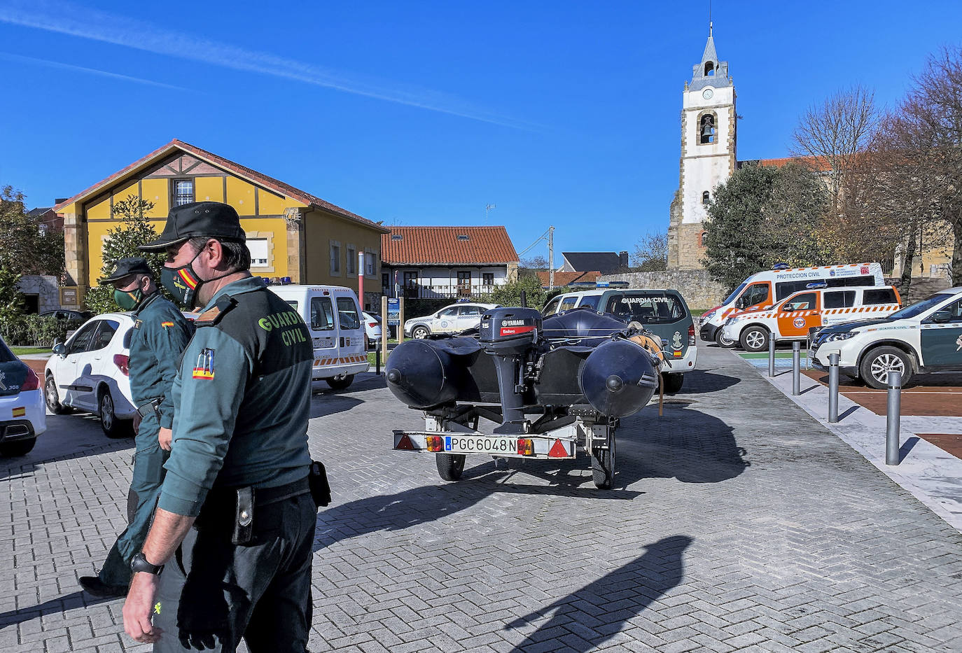 Fotos: Búsqueda en la costa