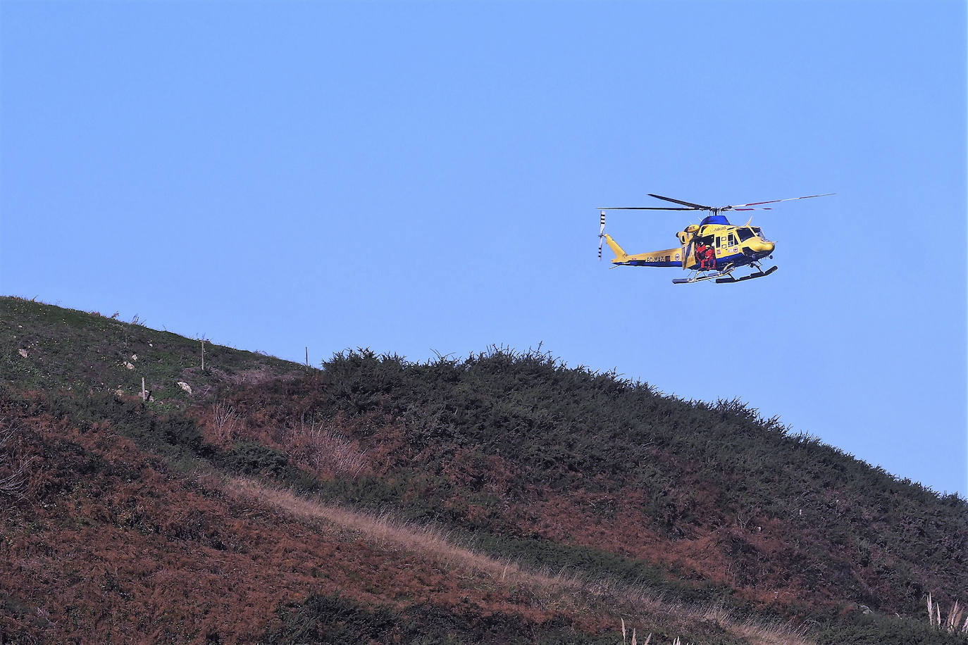 Fotos: Búsqueda en la costa