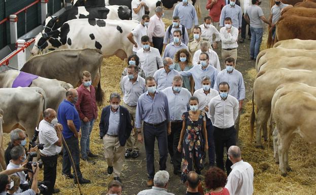 La visita de los Reyes en julio incluyó su respaldo a los ganaderos.