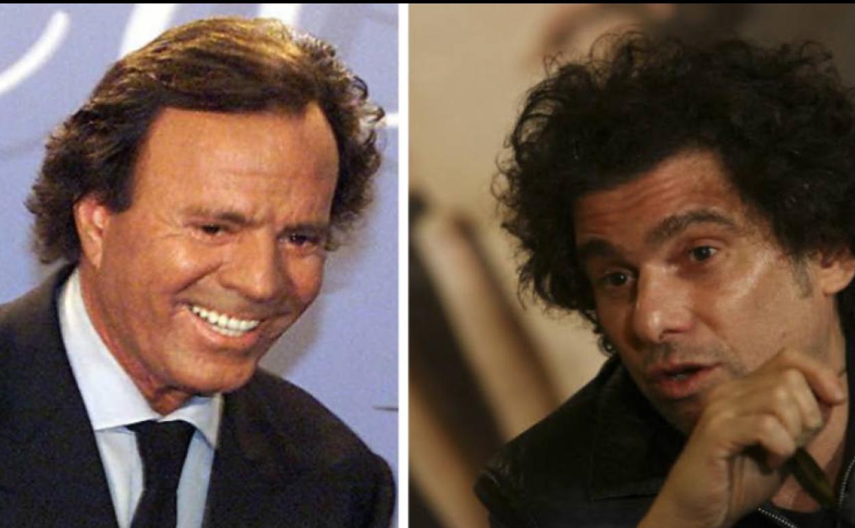 Calamaro y Julio Iglesias, juntos en una nueva versión de «Bohemio»