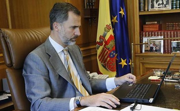 El rey Felipe VI. 