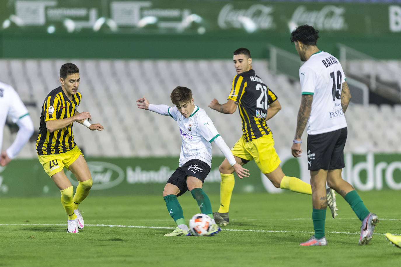 Las mejores imágenes del Racing-Barakaldo