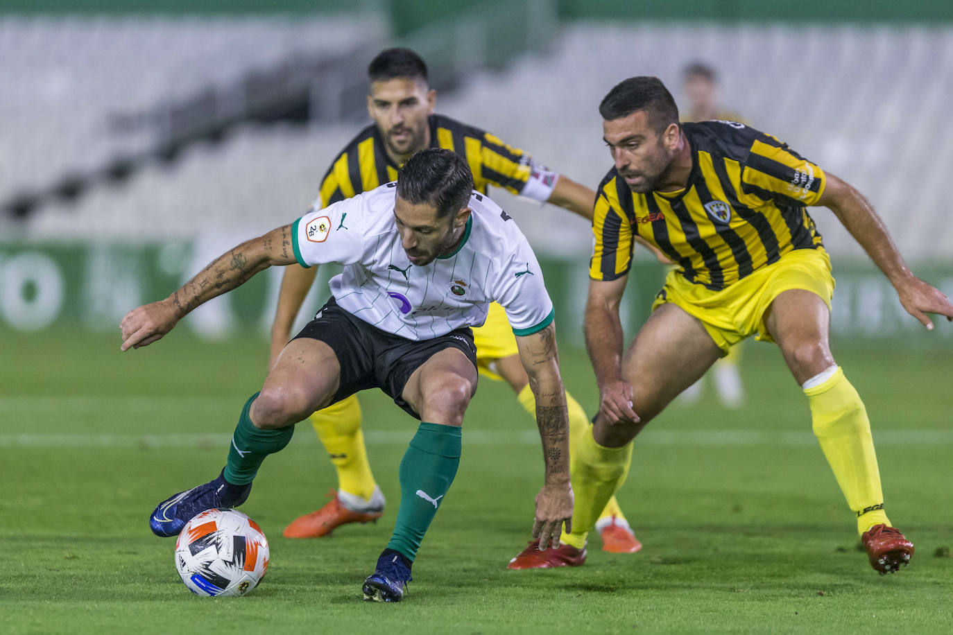 Las mejores imágenes del Racing-Barakaldo