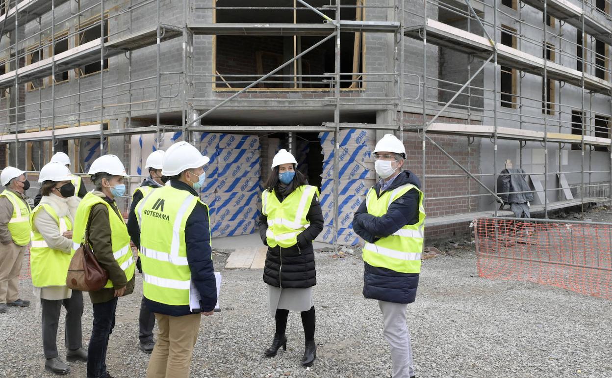 Las 120 viviendas sociales de San Román estarán acabadas en el verano de 2021
