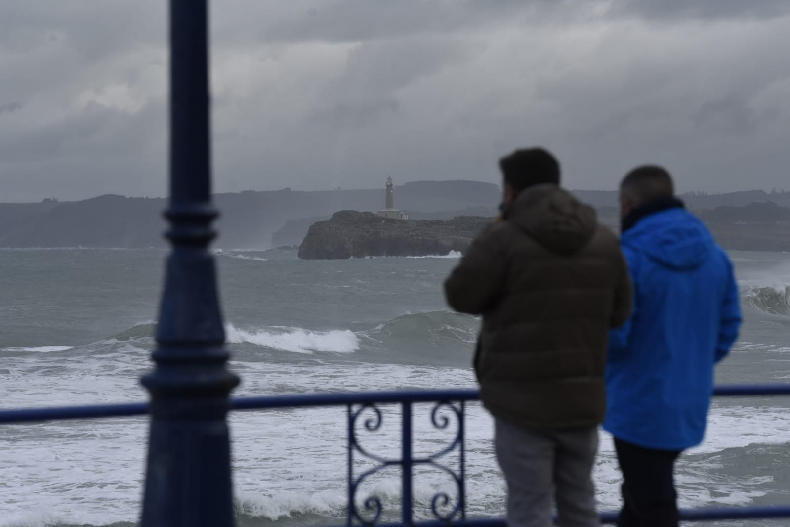 Fotos: &#039;Dora&#039; trae viento, lluvia y nieve a Cantabria