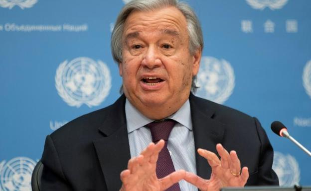 Antonio Guterres, secretario general de la ONU 