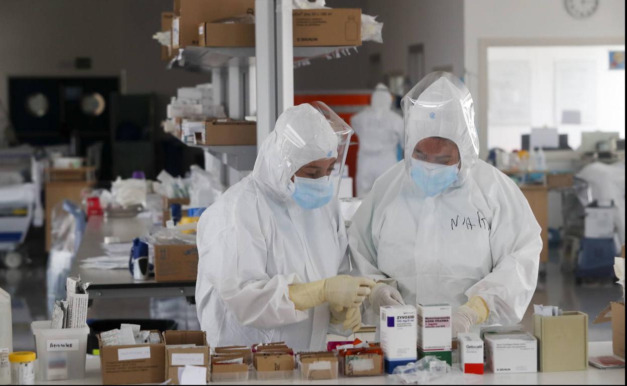 Unidad de Cuidados Intensivos de Valdecilla.