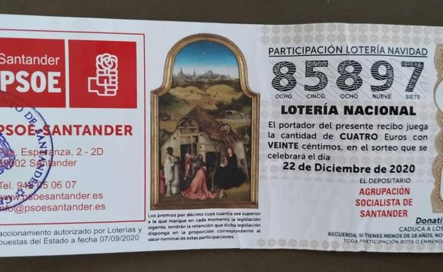 El PSOE de Santander reparte 57.000 euros al coincidir las tres últimas cifras de su lotería con el Gordo