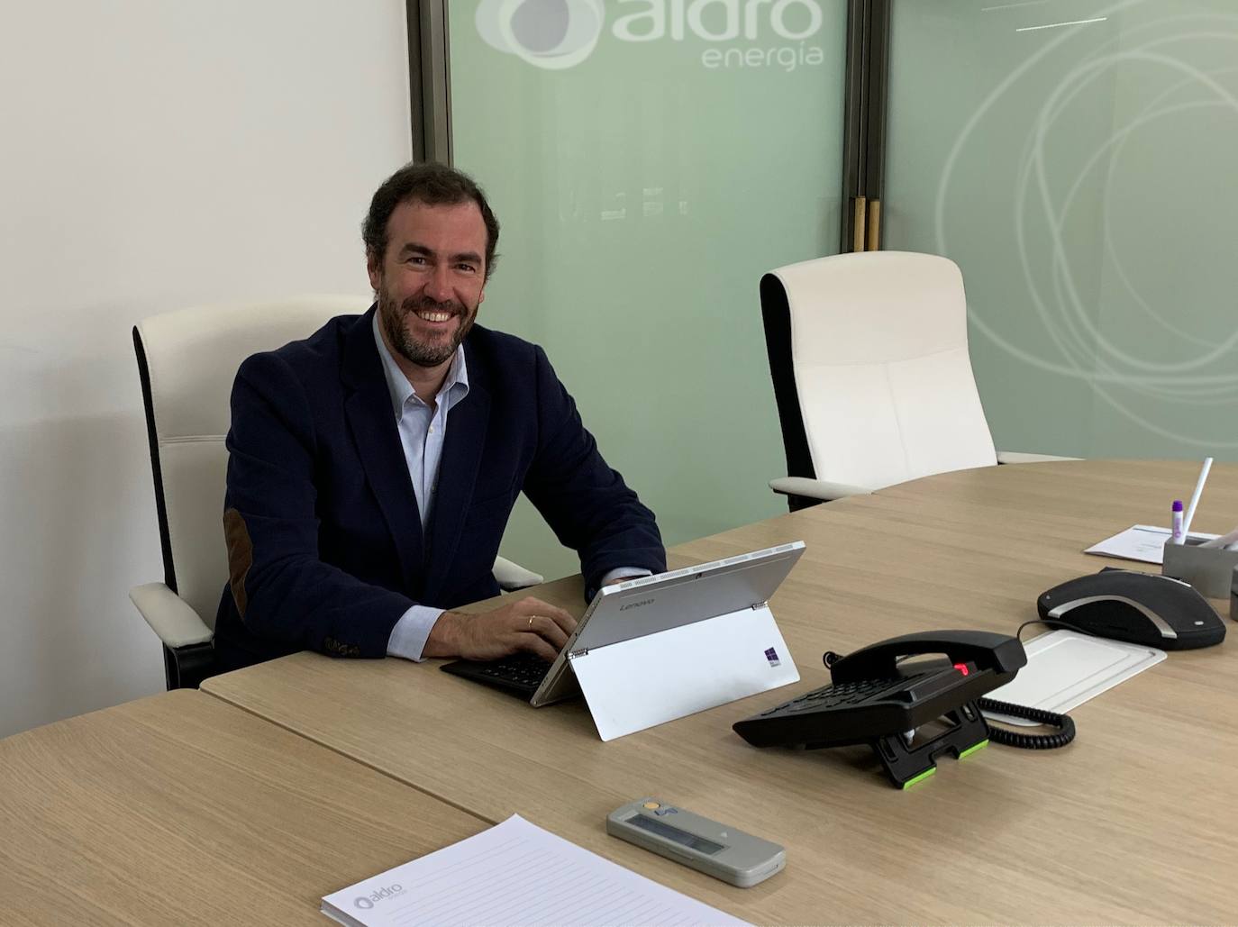 Imagen principal - Antonio Colino, director de Aldro. 