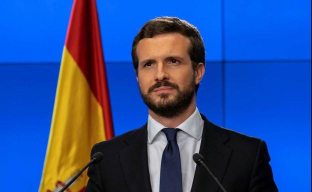 Pablo Casado, líder del PP. 