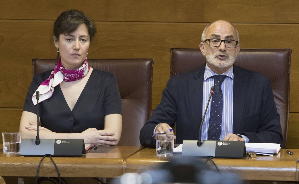 Paloma Navas y Miguel Rodríguez.