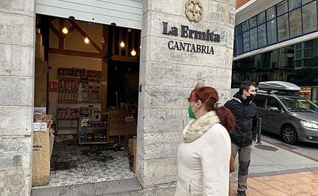 Imagen del local, este miércoles por la mañana.