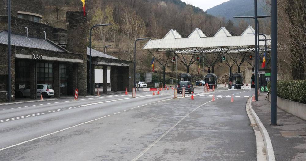 Frontera de Andorra.