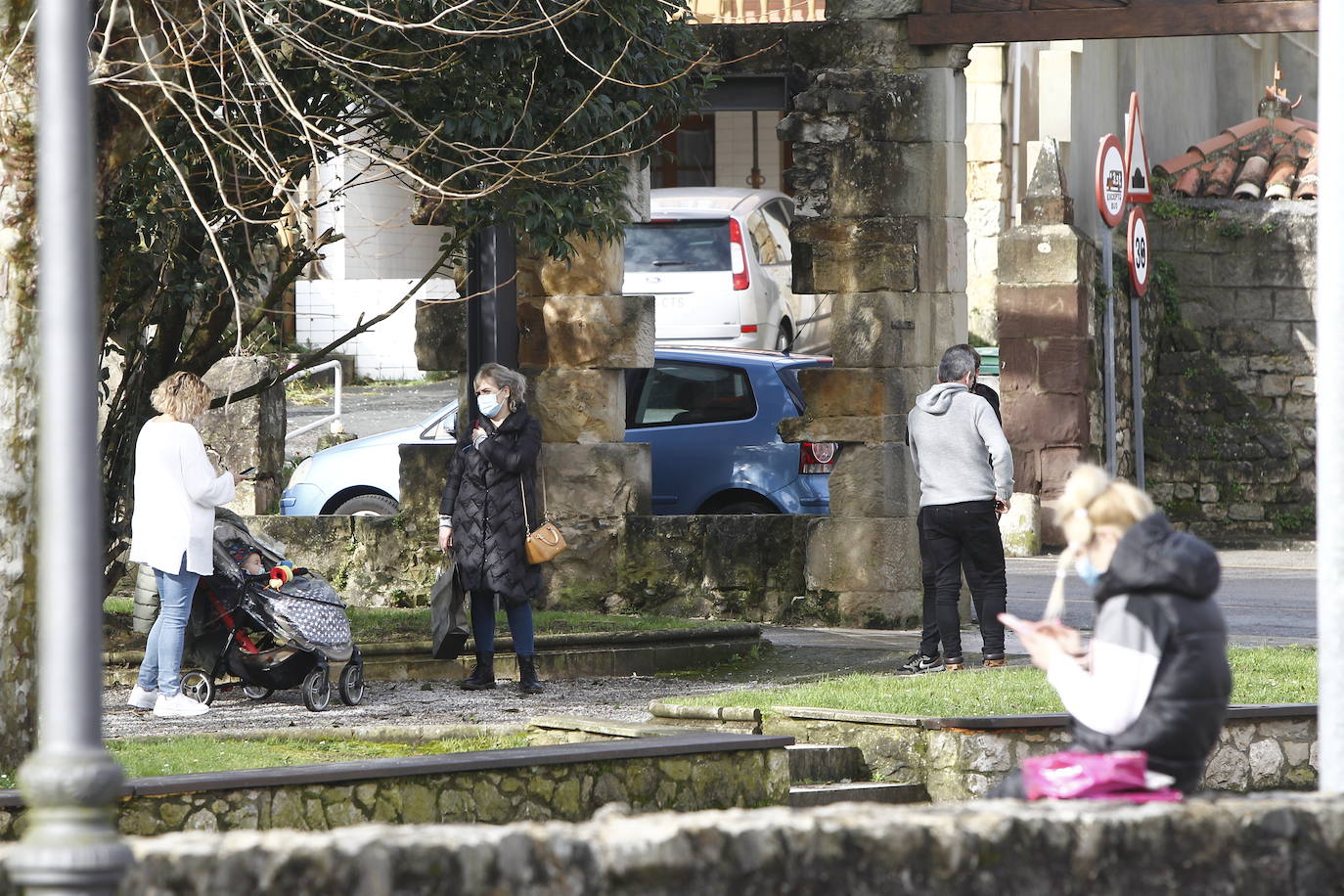 Los vecinos de Polanco afrontan con «preocupación» quince días de confinamiento