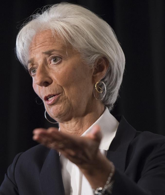 La presidenta del BCE, Christine Lagarde.