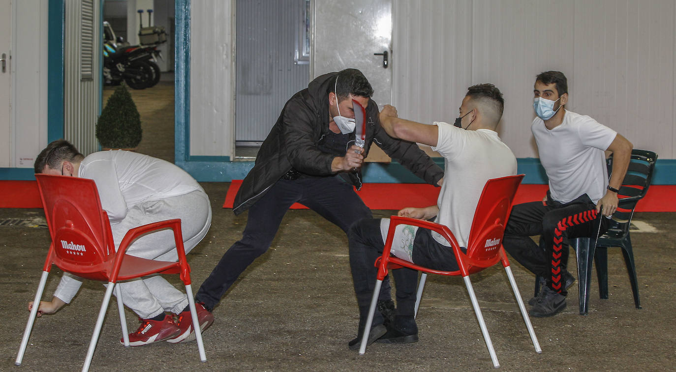 Fotos: Torrelavega, de película tras el simulacro policial
