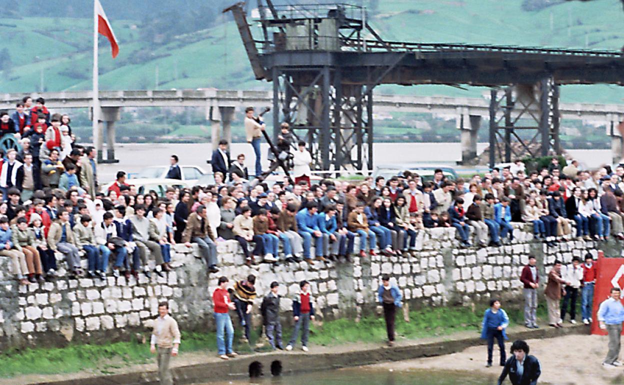 Vaquillas en La Playuca, 1982.