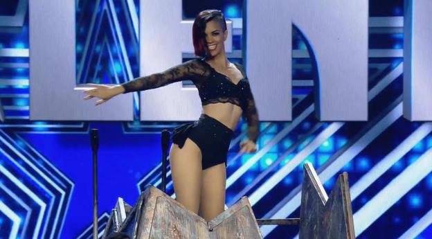 Lucía Rivera, toda una artista experta en 'Got Talent'.