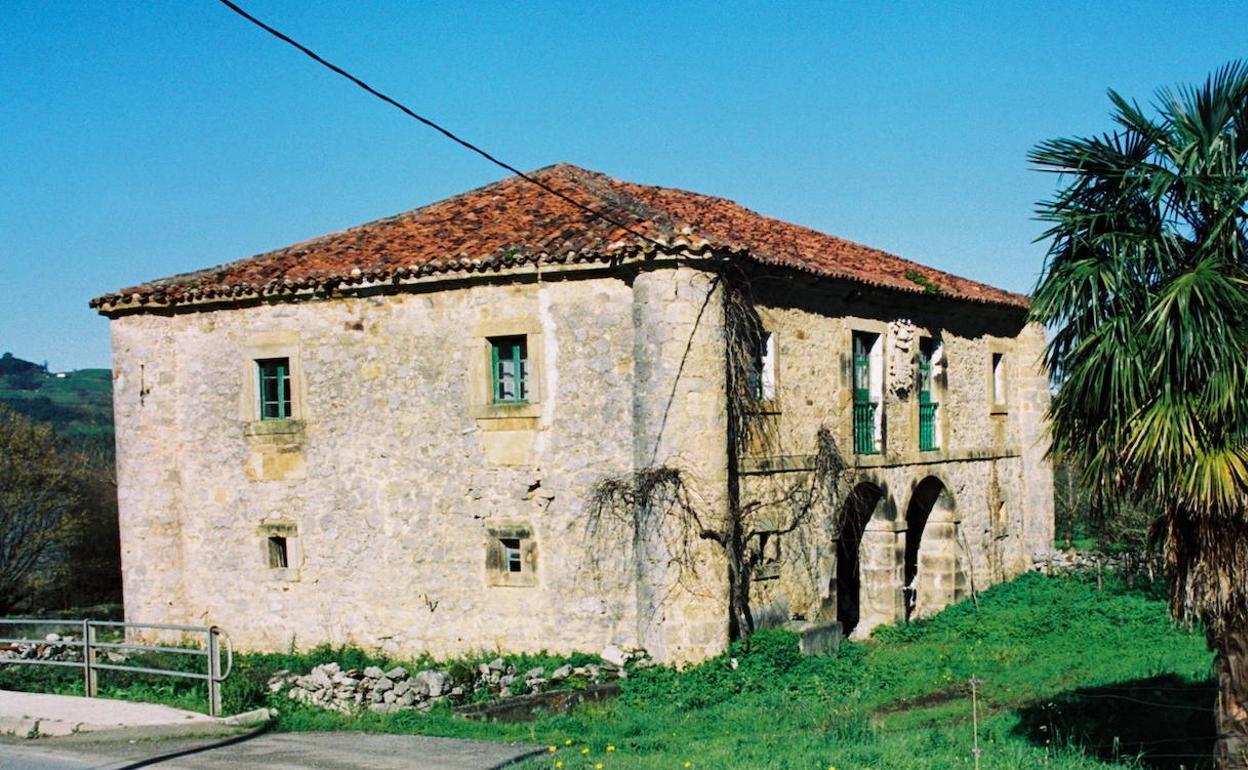 La casa de Pantaleón de Alvear, en el municipio de Voto.