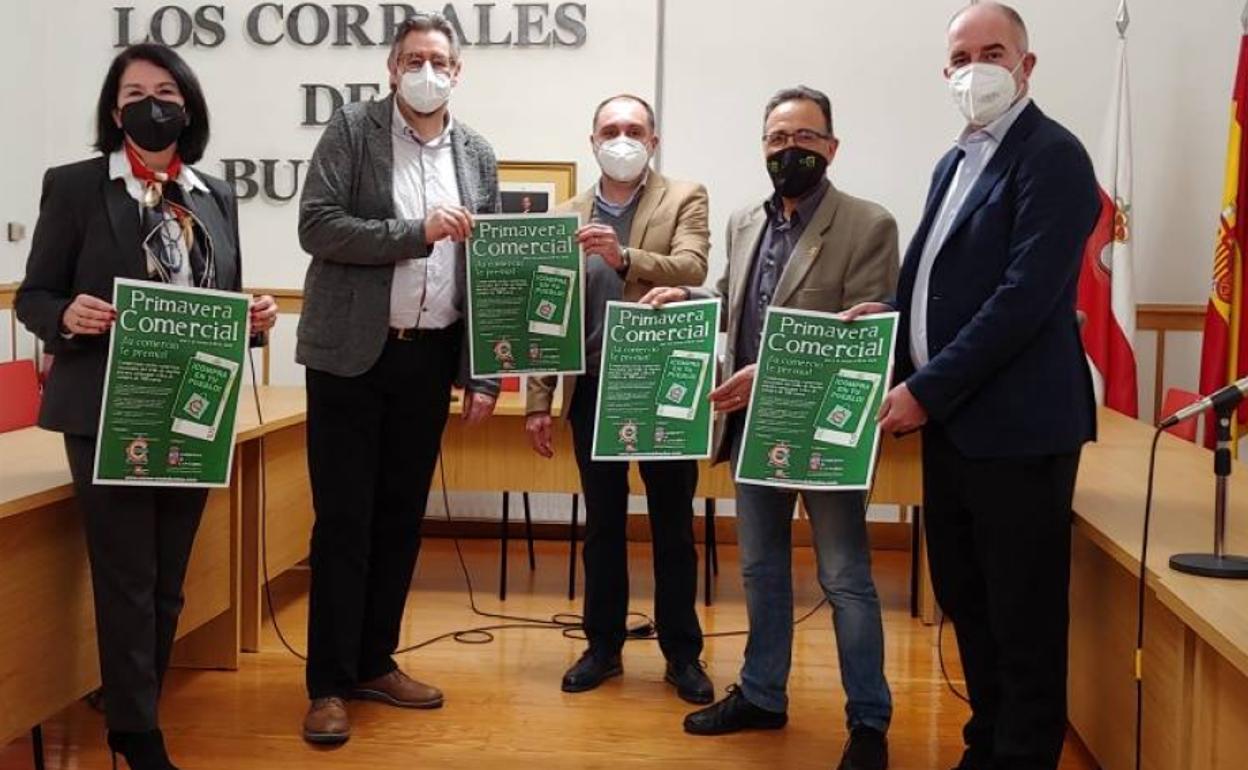 Eva Bartolomé, Luis Ignacio Argumosa, Germán Arce, Salvador Victorino y Gonzalo Cayón.