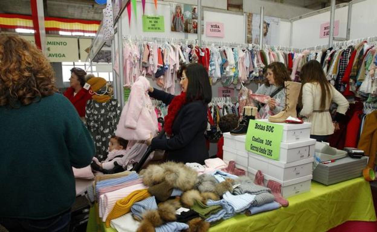 Imagen de archivo de una de las ferias del stock celebradas en Renedo de Piélagos.