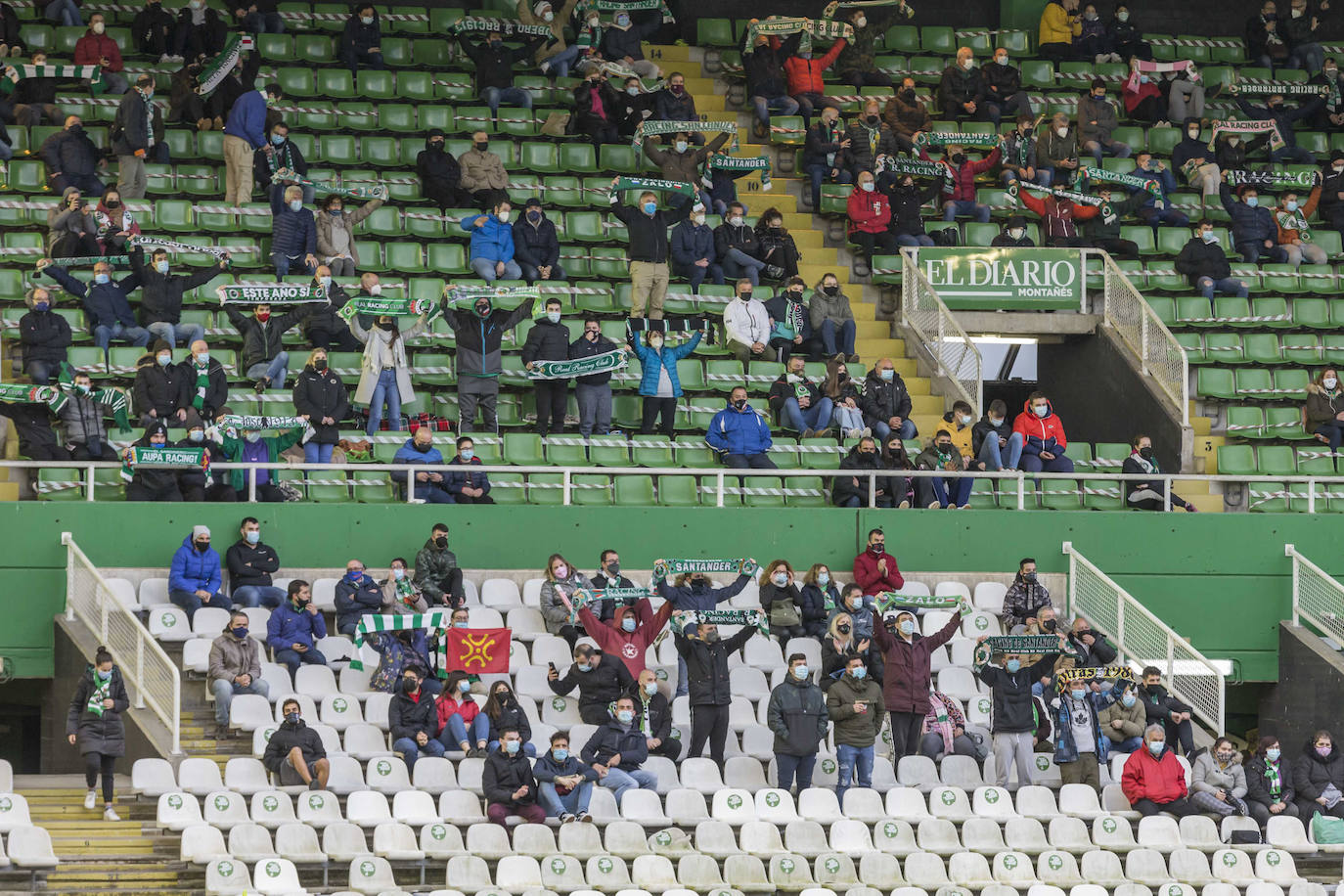 Fotos: Las mejores imágenes del Racing-Laredo